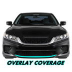 2013-2015 Honda Accord Coupe | Lower Lip Trim Chrome Delete PreCut Vinyl Wrap