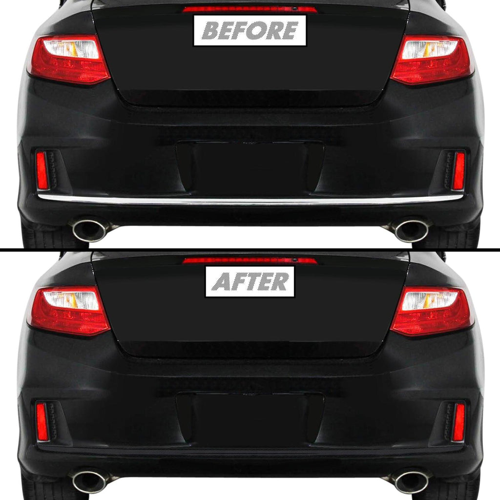 2013-2015 Honda Accord Coupe | Diffuser Trim Chrome Delete PreCut Vinyl Wrap