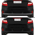2013-2015 Honda Accord Coupe | Diffuser Trim Chrome Delete PreCut Vinyl Wrap