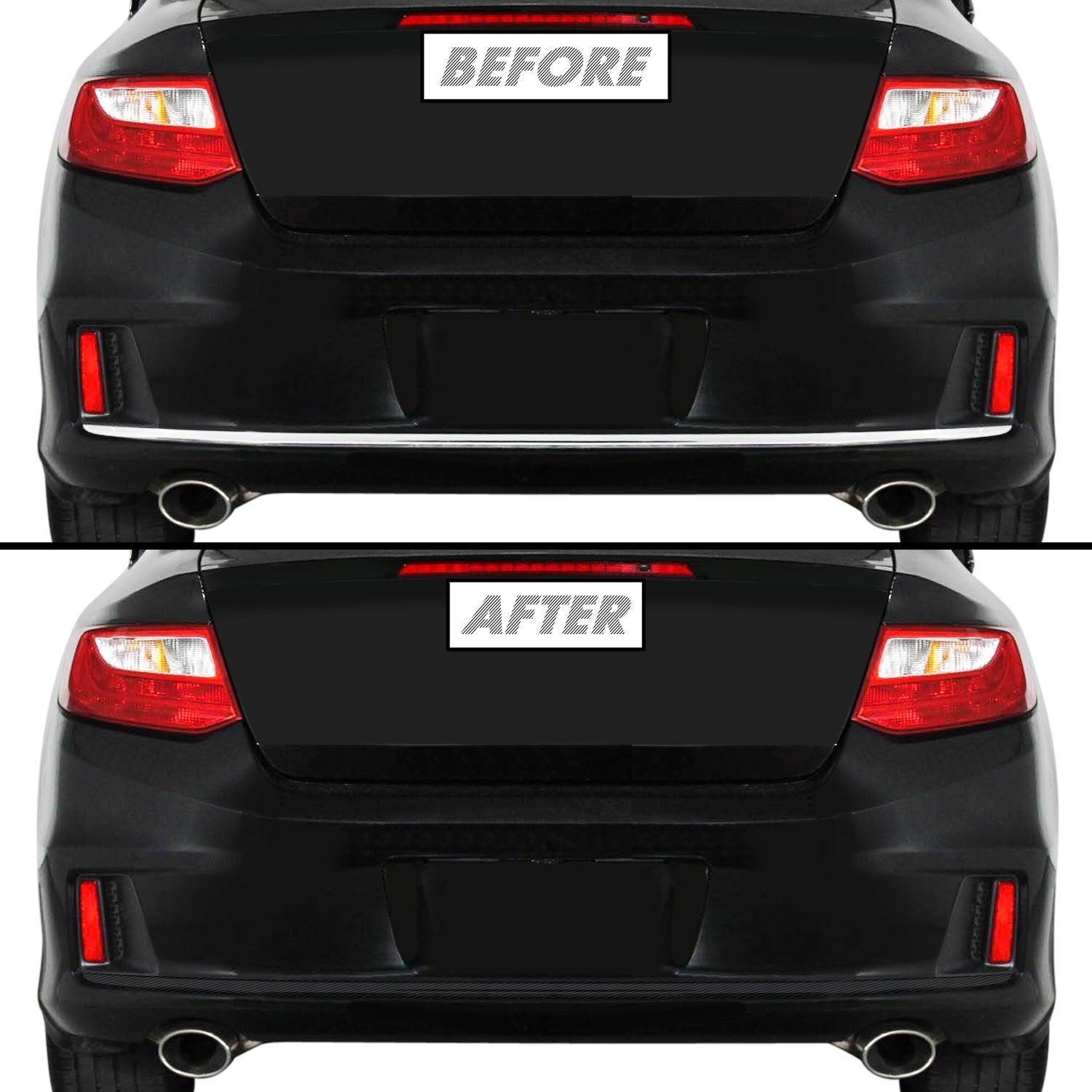 2013-2015 Honda Accord Coupe | Diffuser Trim Chrome Delete PreCut Vinyl Wrap