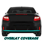 2013-2015 Honda Accord Coupe | Diffuser Trim Chrome Delete PreCut Vinyl Wrap