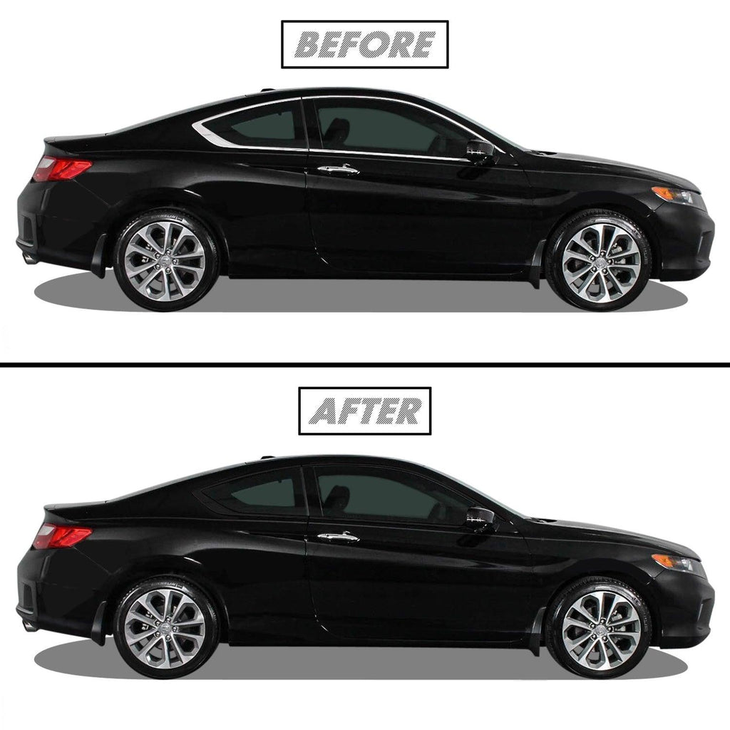 2013-2017 Honda Accord Coupe | Window Trim Chrome Delete PreCut Vinyl Wrap
