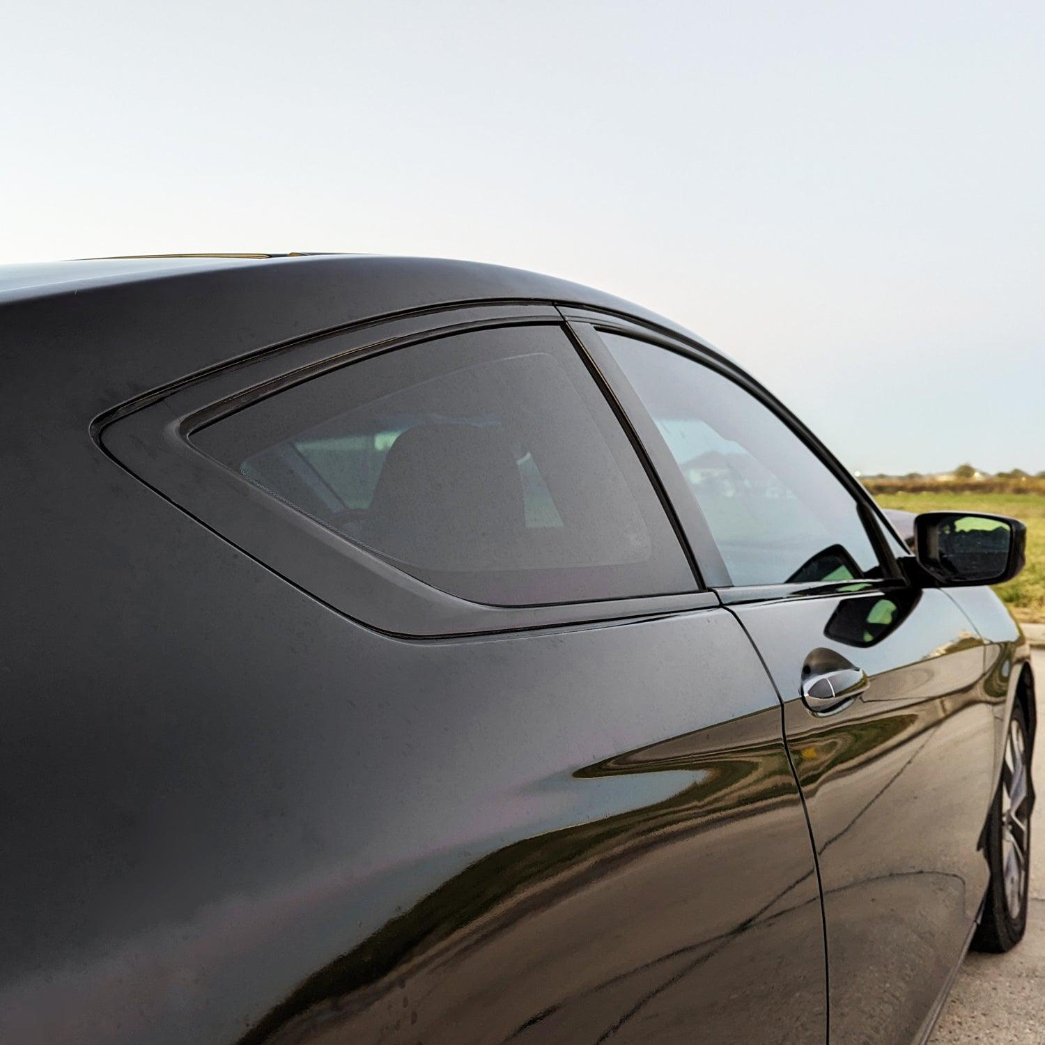 2013-2017 Honda Accord Coupe | Window Trim Chrome Delete PreCut Vinyl Wrap