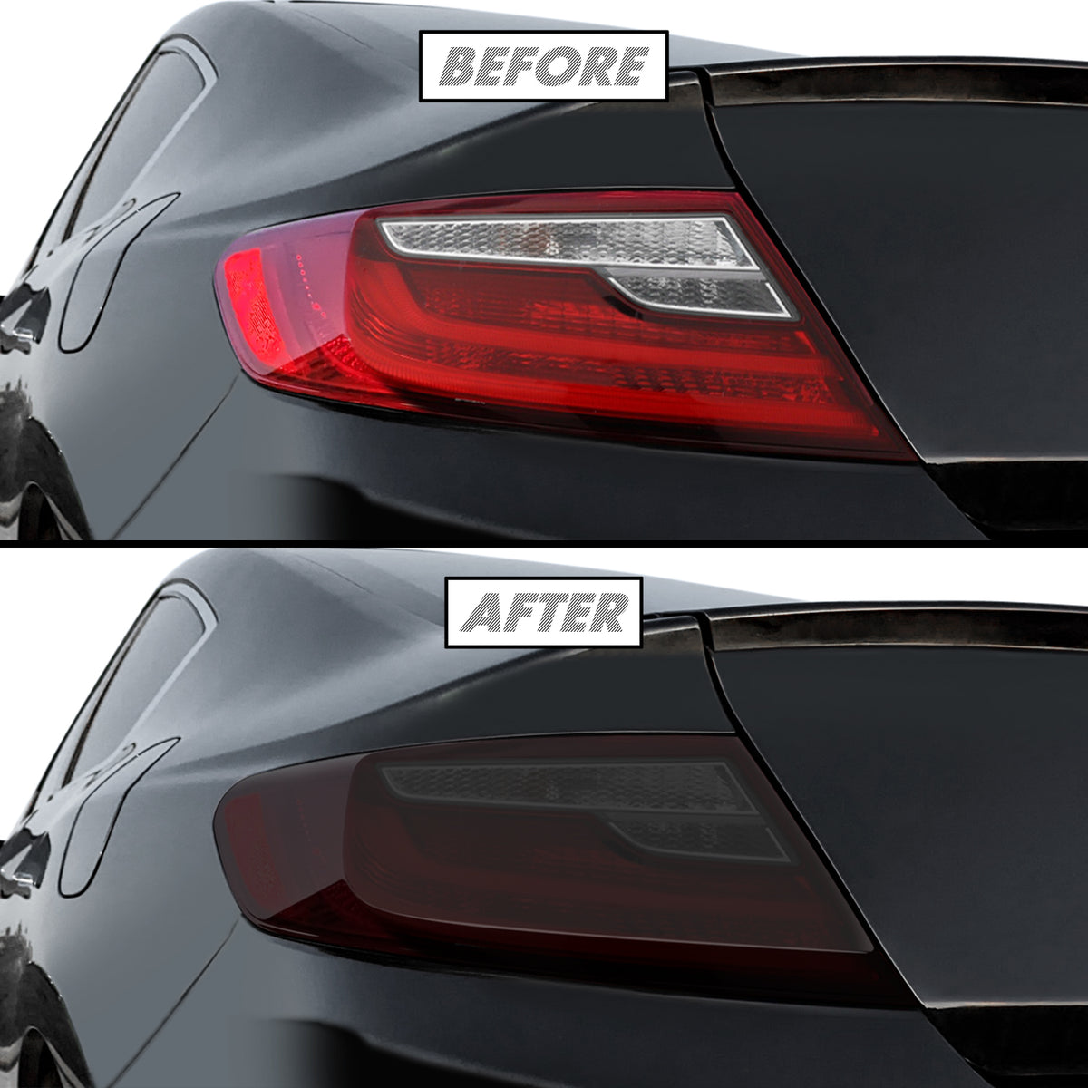2016-2017 Honda Accord Coupe | Tail Light PreCut Tint Overlays