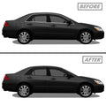 2003-2007 Honda Accord Sedan | Window Trim Chrome Delete PreCut Vinyl Wrap