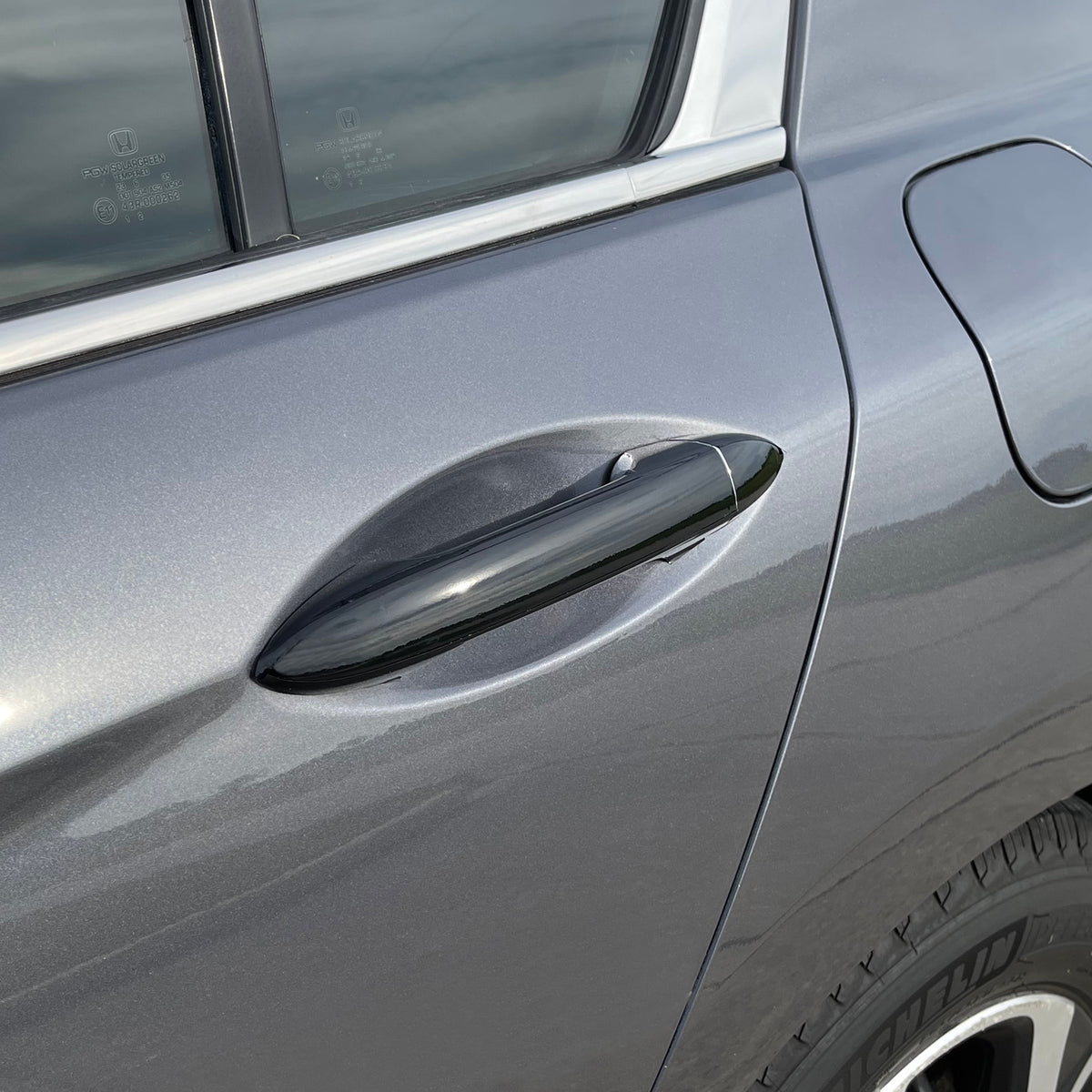 2016-2017 Honda Accord Sedan | Door Handle Chrome Delete PreCut Vinyl Wrap
