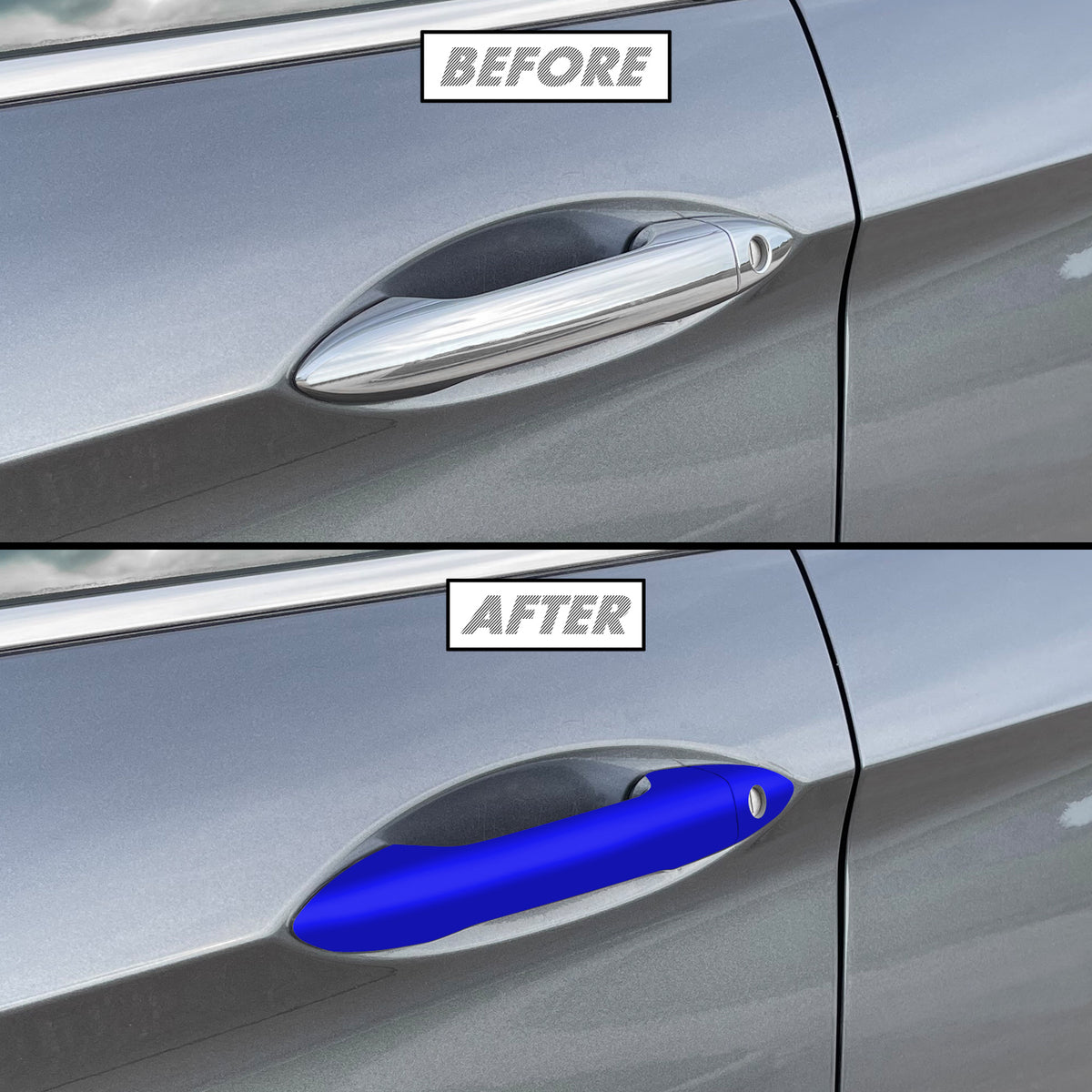 2016-2017 Honda Accord Sedan | Door Handle Chrome Delete PreCut Vinyl Wrap