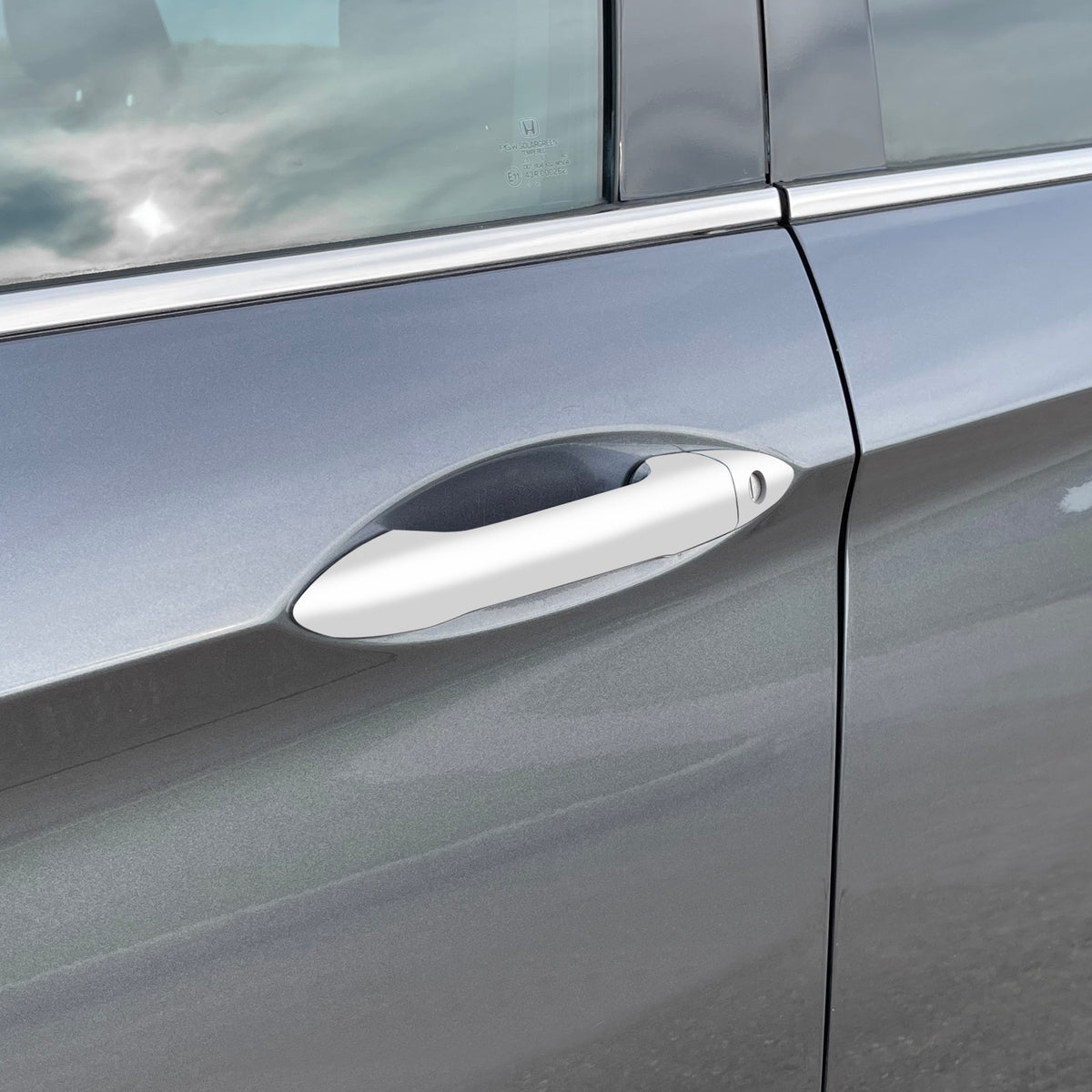 2016-2017 Honda Accord Sedan | Door Handle Chrome Delete PreCut Vinyl Wrap