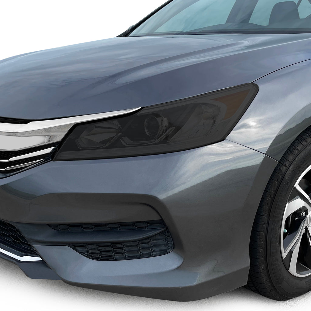 2016-2017 Honda Accord Sedan | Headlight PreCut Tint Overlays