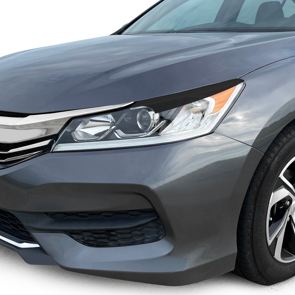 2016-2017 Honda Accord Sedan | Headlight Eyelid PreCut Vinyl Overlays
