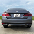 2016-2017 Honda Accord Sedan | Rear Bumper Diffuser Trim Chrome Delete PreCut Vinyl Wrap