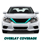 2016-2018 Nissan Altima | Front Grill Trim Chrome Delete PreCut Vinyl Wrap
