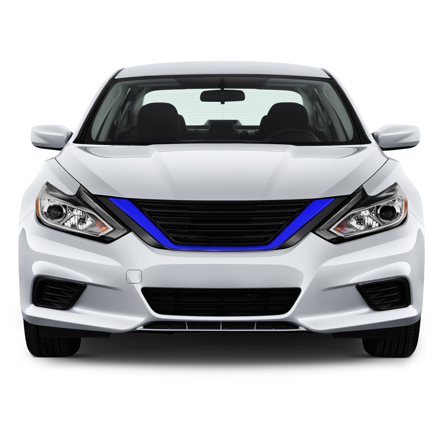 2016-2018 Nissan Altima | Front Grill Trim Chrome Delete PreCut Vinyl Wrap