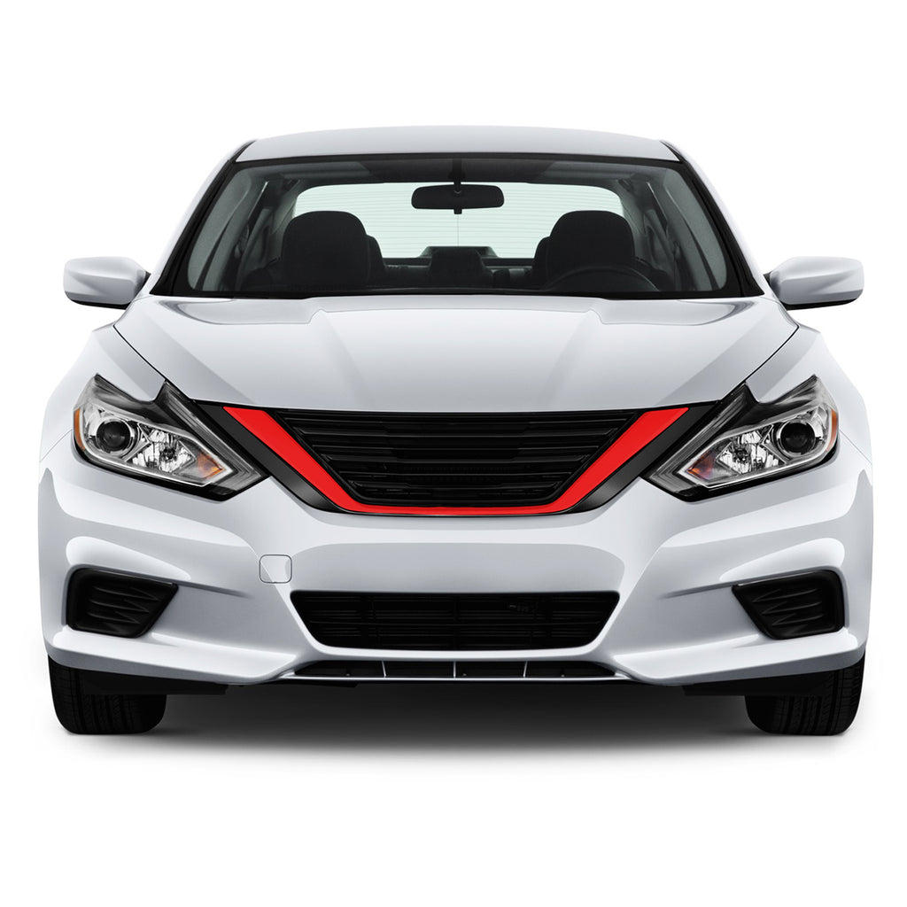 2016-2018 Nissan Altima | Front Grill Trim Chrome Delete PreCut Vinyl Wrap