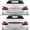 2016-2018 Nissan Altima | Rear Trunk Trim Chrome Delete PreCut Vinyl Wrap