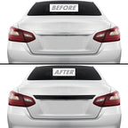 2016-2018 Nissan Altima | Rear Trunk Trim Chrome Delete PreCut Vinyl Wrap