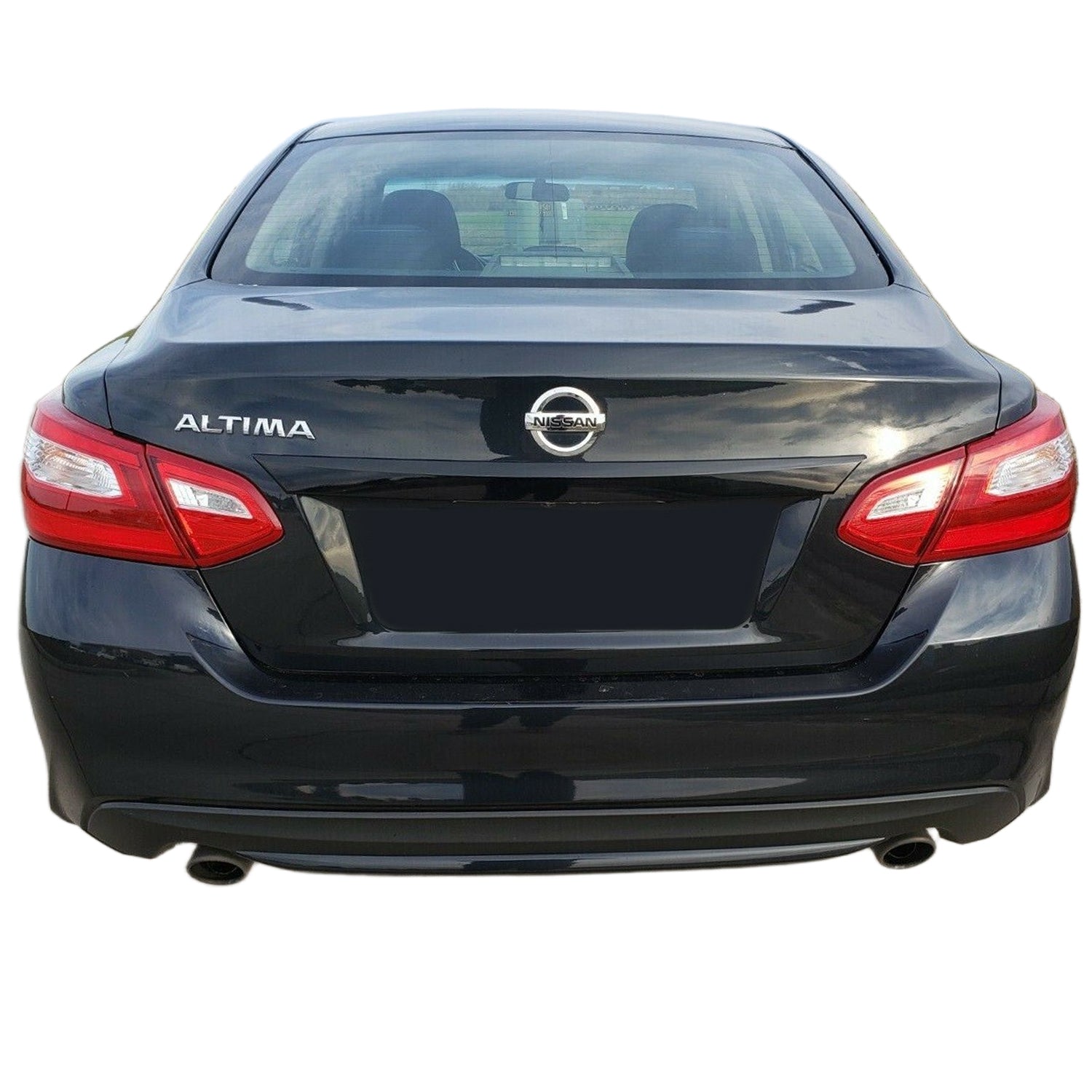 2016-2018 Nissan Altima | Rear Trunk Trim Chrome Delete PreCut Vinyl Wrap