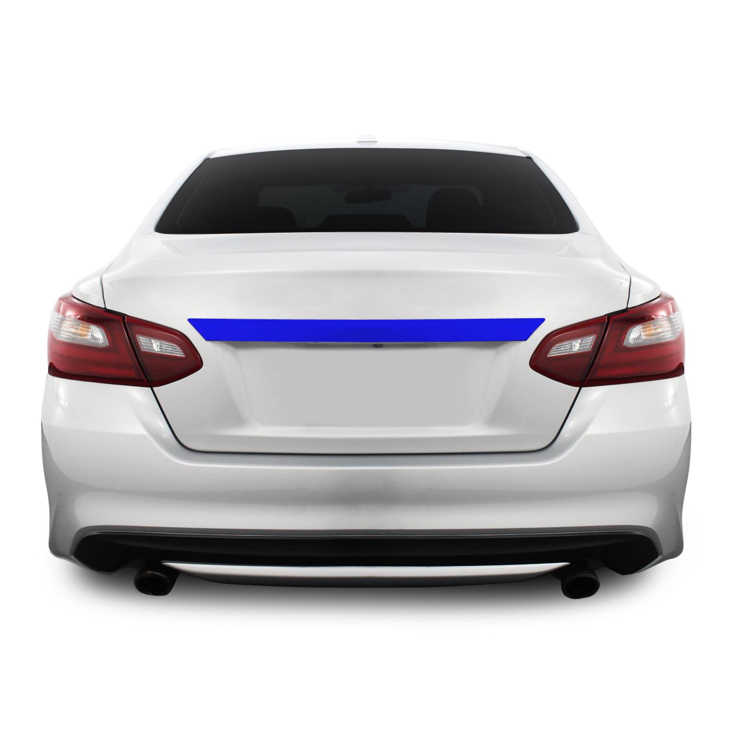 2016-2018 Nissan Altima | Rear Trunk Trim Chrome Delete PreCut Vinyl Wrap