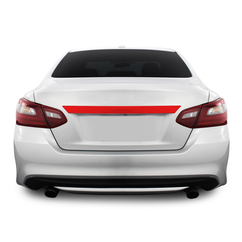 2016-2018 Nissan Altima | Rear Trunk Trim Chrome Delete PreCut Vinyl Wrap