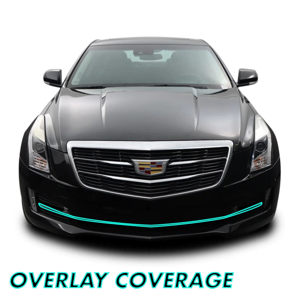 2015-2019 Cadillac ATS | Lower Front Grill Trim Chrome Delete PreCut Vinyl Wrap