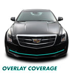2015-2019 Cadillac ATS | Lower Front Grill Trim Chrome Delete PreCut Vinyl Wrap