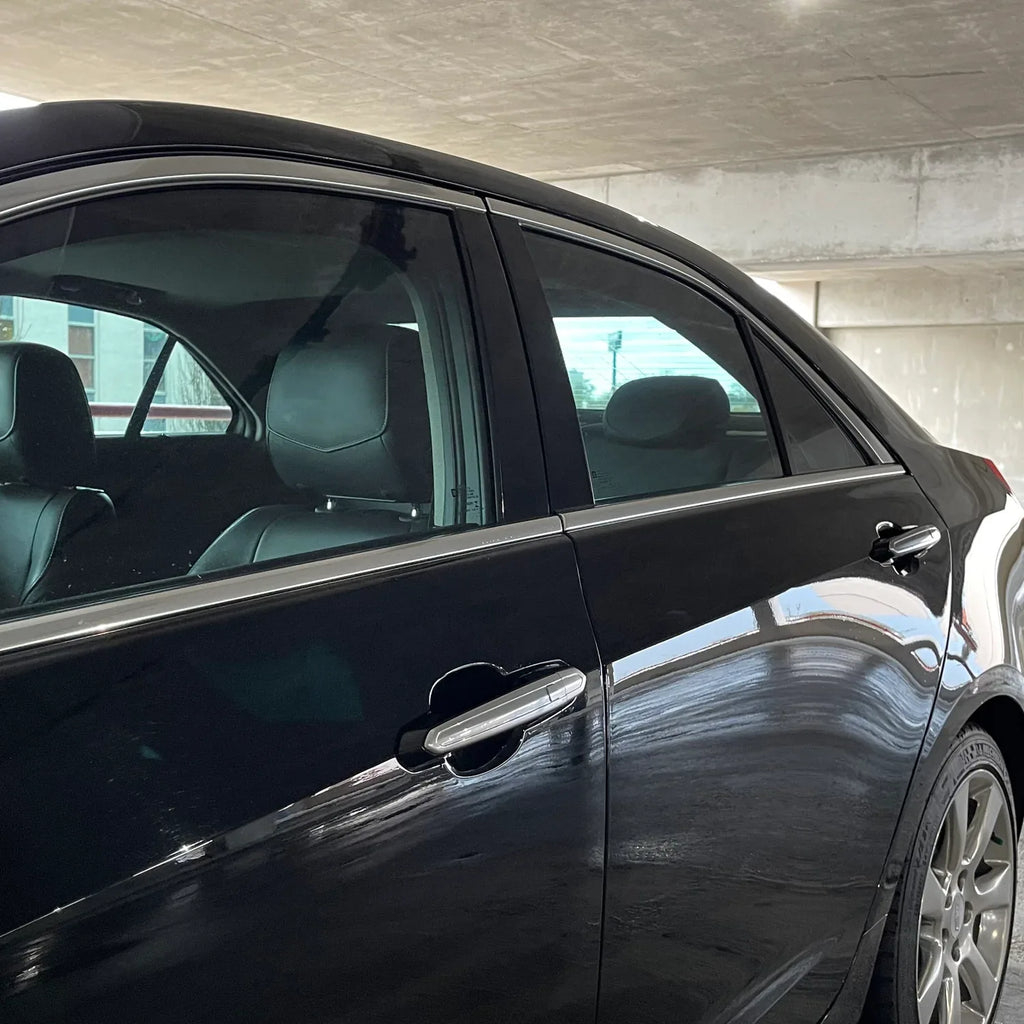 2013-2018 Cadillac ATS Sedan | Door Pillars PreCut Vinyl Wrap