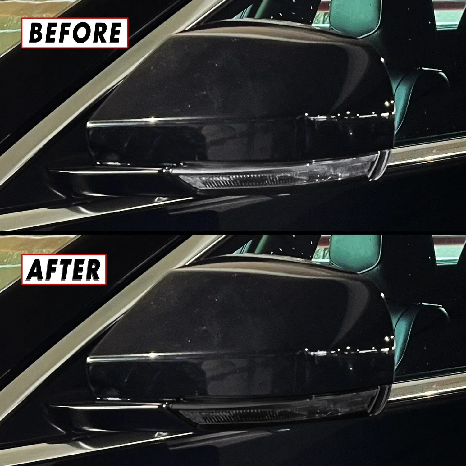 2013-2018 Cadillac ATS Sedan | Mirror Turn Signal PreCut Tint Overlays