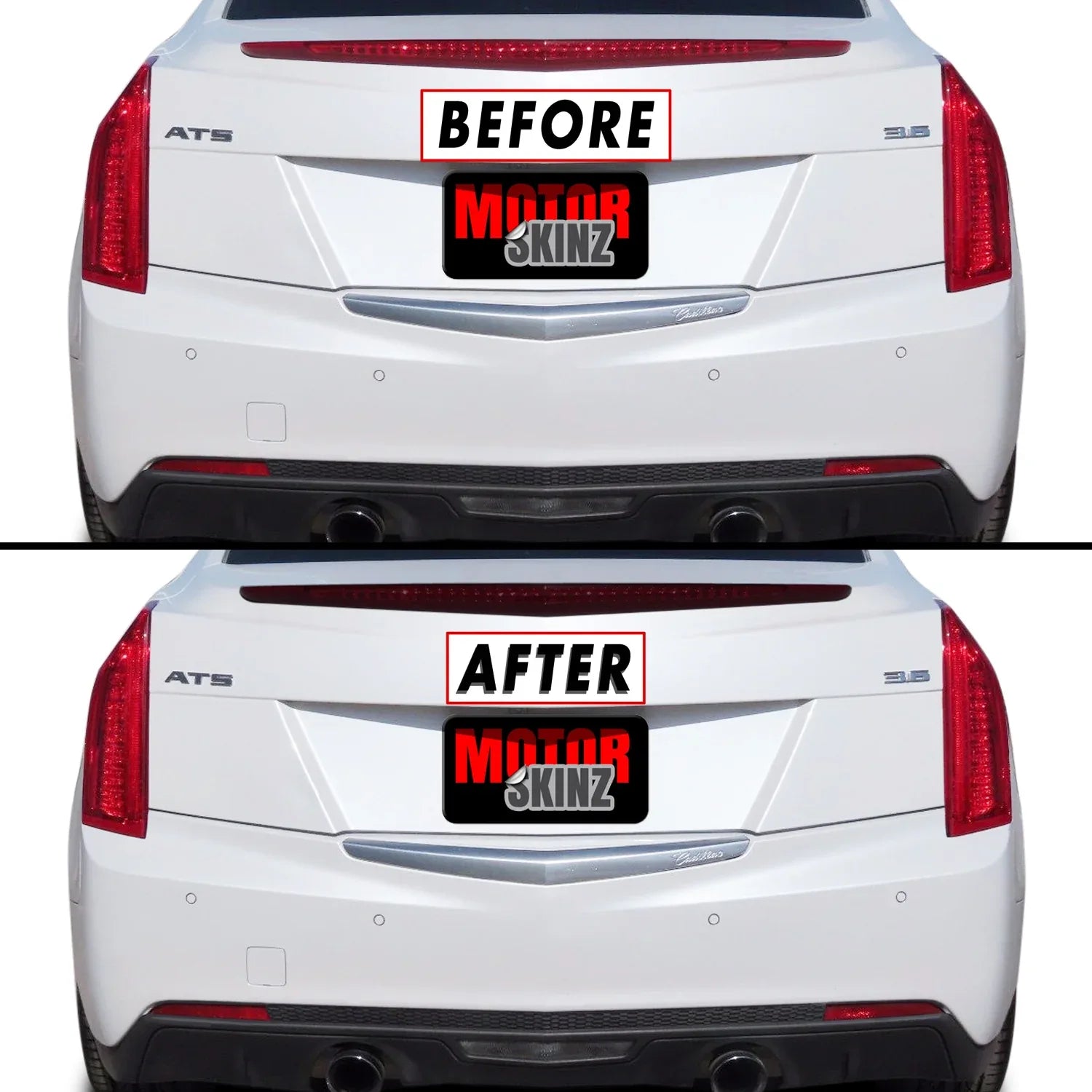 2013-2018 Cadillac ATS Sedan | Third Brake Light PreCut Tint Overlays