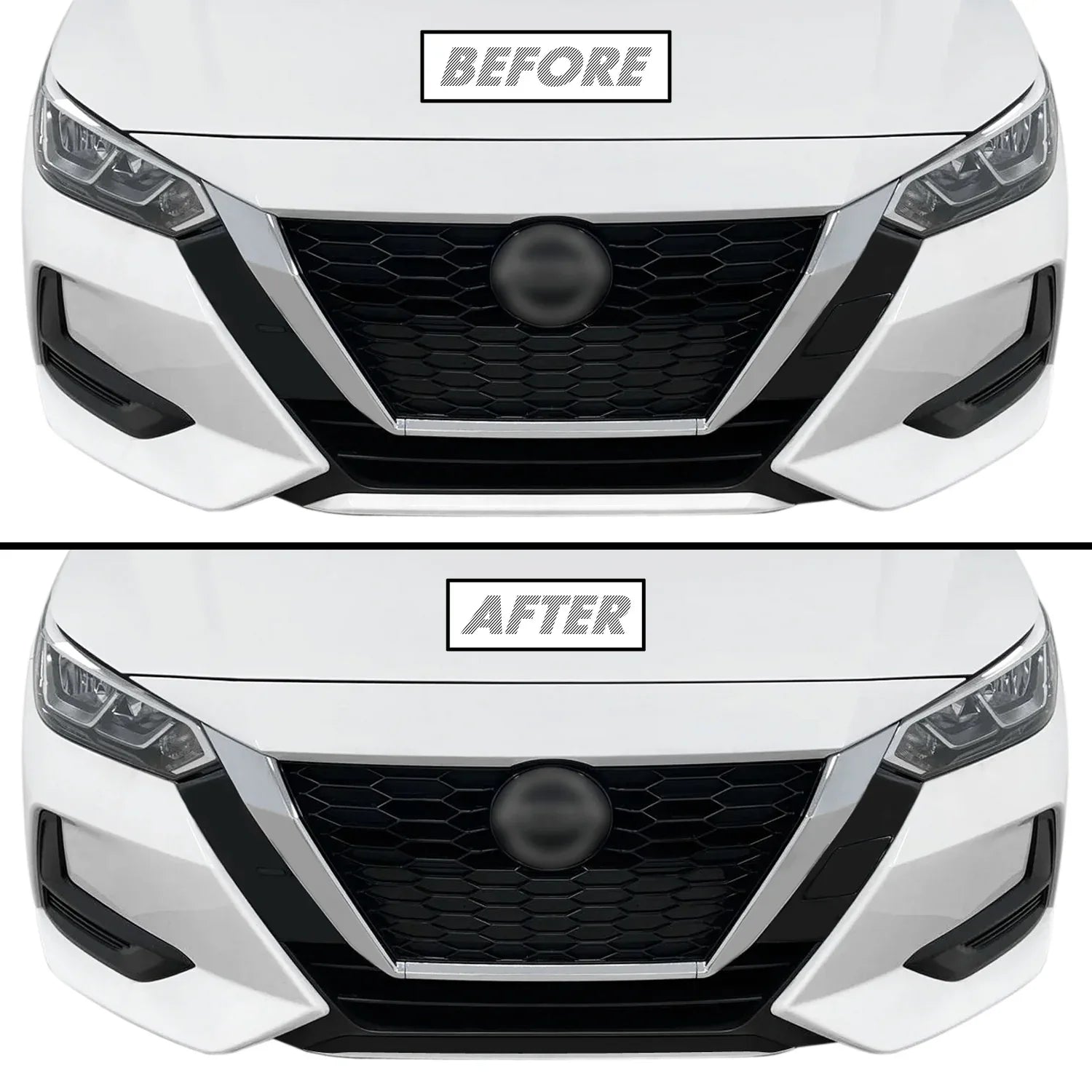 2020-2023 Nissan Sentra | Front Bumper Lower Lip PreCut Vinyl Wrap