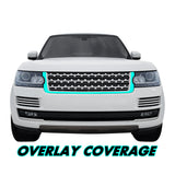 2014-2017 Land Rover Range Rover | Front Grill Trim Chrome Delete PreCut Vinyl Wrap