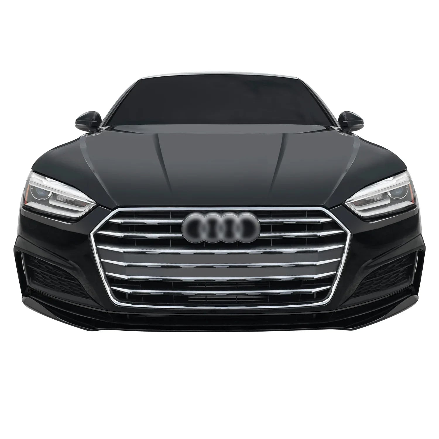 2018-2023 Audi A5 / S5 Coupe | Front Bumper Lower Lip Trim Chrome Delete PreCut Vinyl Wrap
