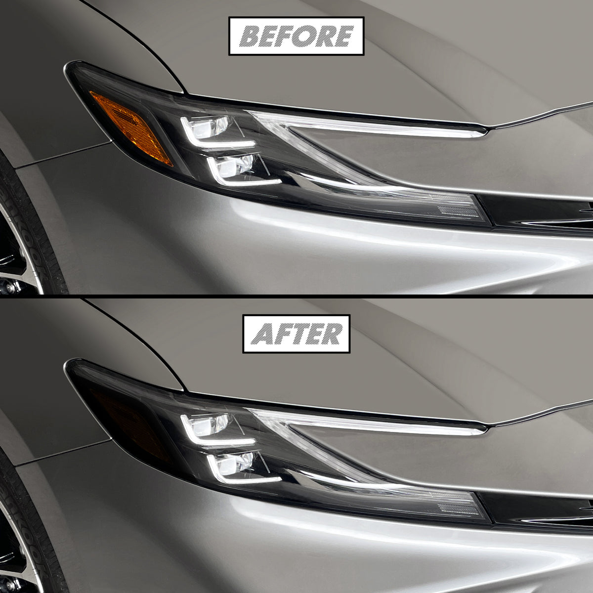2025-2027 Toyota Camry | Headlight Side Marker PreCut Tint Overlays