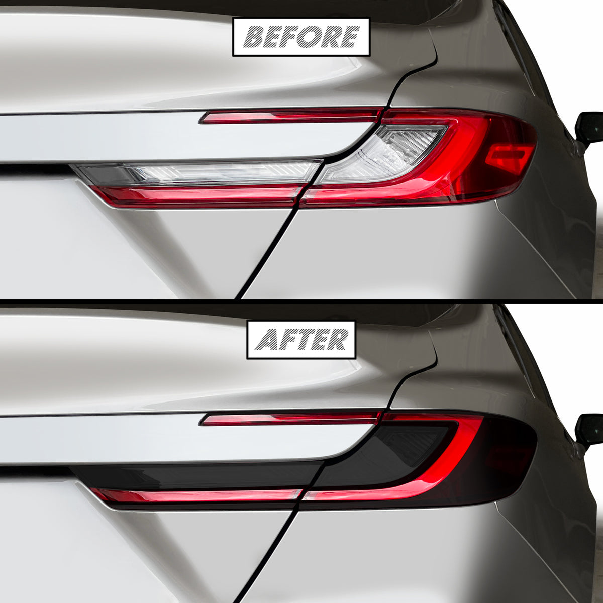 2025-2027 Toyota Camry | Tail Light DRL Cutout PreCut Tint Overlays