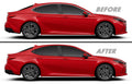 2025-2026 Toyota Camry | Window Trim Chrome Delete PreCut Vinyl Wrap