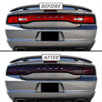 2011-2014 Dodge Charger | Tail Light PreCut Tint Overlays