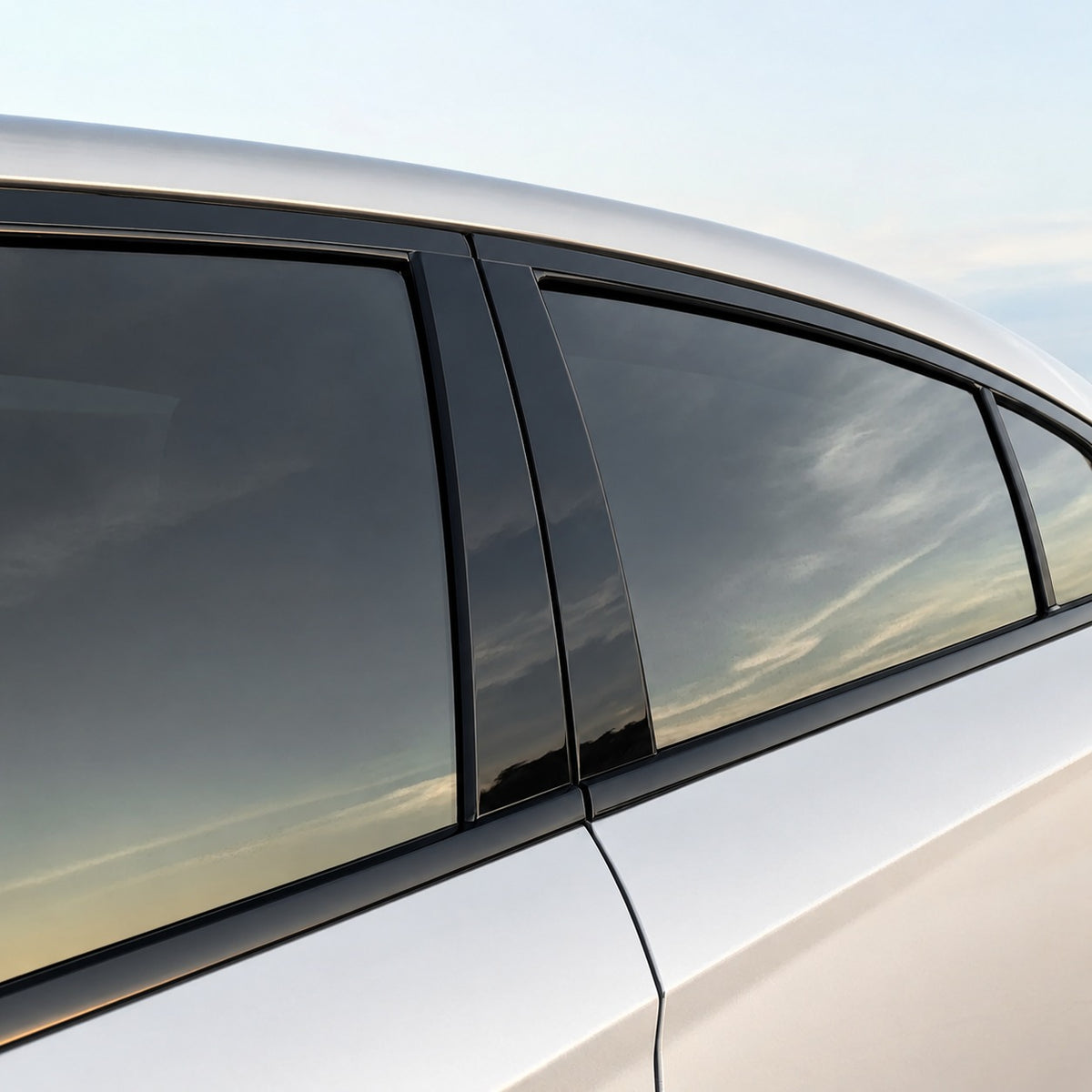 2015-2023 Dodge Charger | Door Pillars PreCut Vinyl Wrap