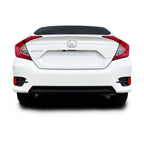2019-2021 Honda Civic | Rear Bumper Diffuser Trim Chrome Delete PreCut Vinyl Wrap