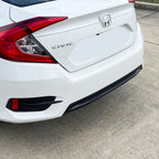 2019-2021 Honda Civic | Rear Bumper Diffuser Trim Chrome Delete PreCut Vinyl Wrap