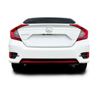 2019-2021 Honda Civic | Rear Bumper Diffuser Trim Chrome Delete PreCut Vinyl Wrap