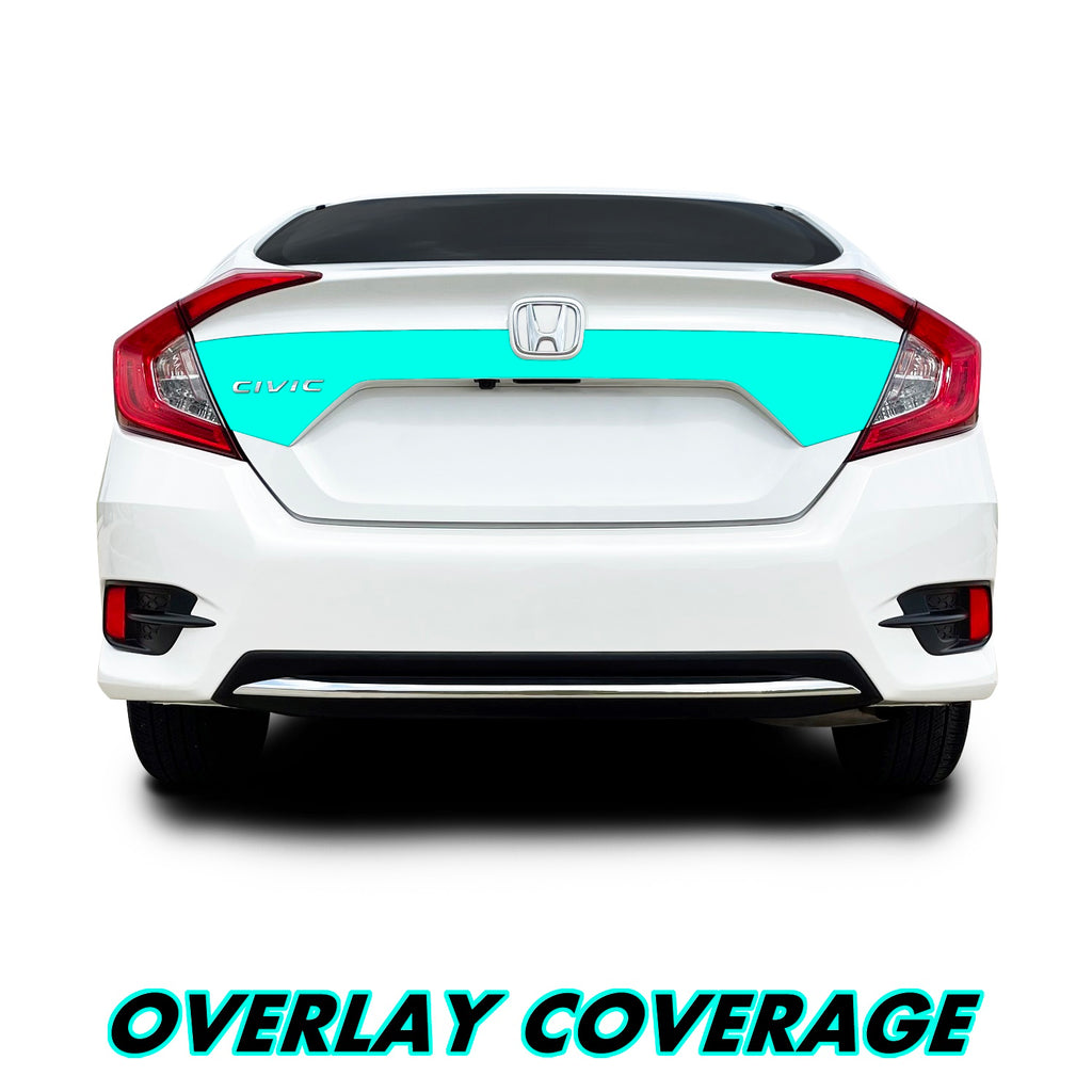 2019-2021 Honda Civic Sedan | Trunk Fascia Accent PreCut Vinyl Wrap