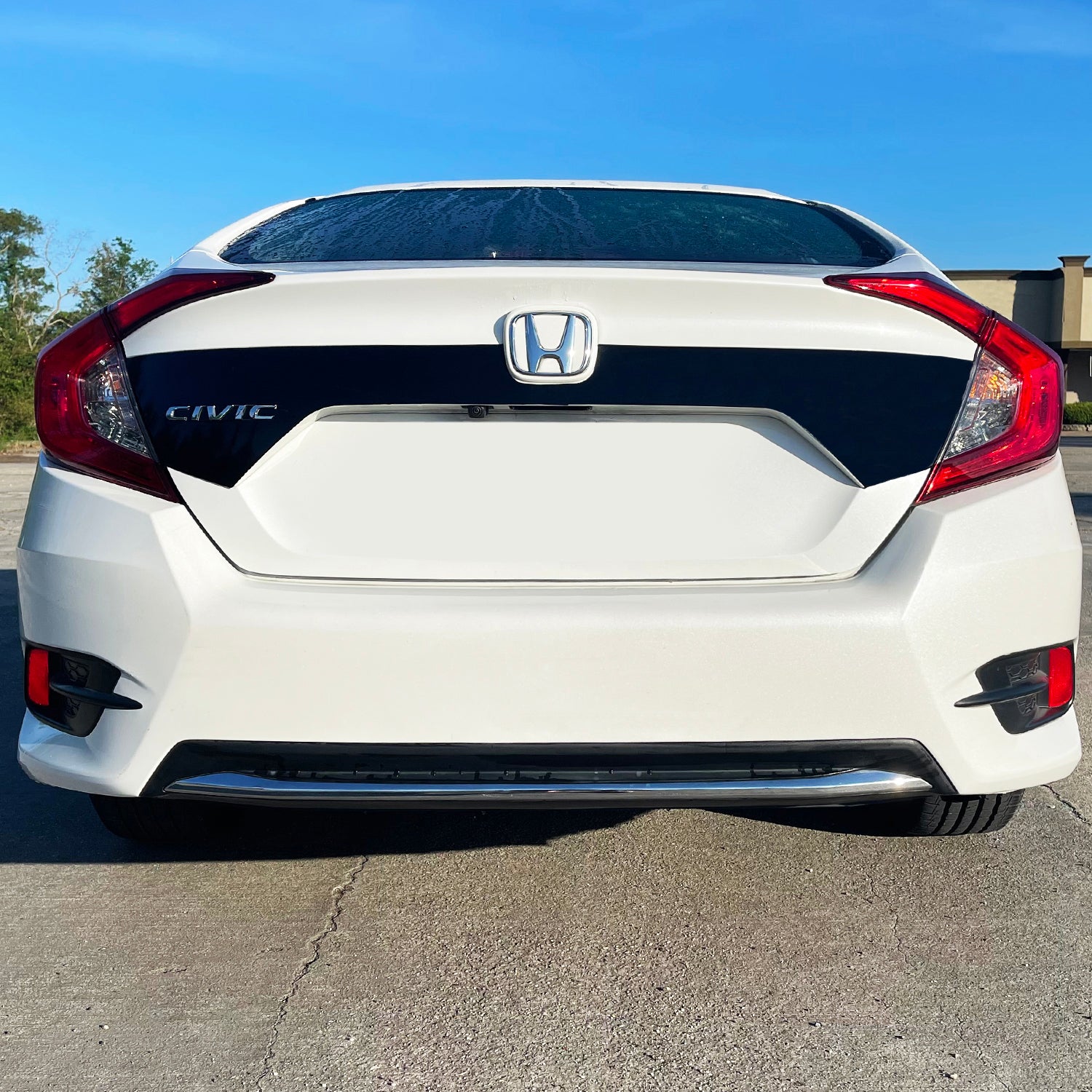 2019-2021 Honda Civic Sedan | Trunk Fascia Accent PreCut Vinyl Wrap