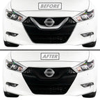2016-2018 Nissan Maxima | Front Grill Trim Chrome Delete PreCut Vinyl Wrap
