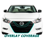 2016-2018 Nissan Maxima | Front Grill Trim Chrome Delete PreCut Vinyl Wrap