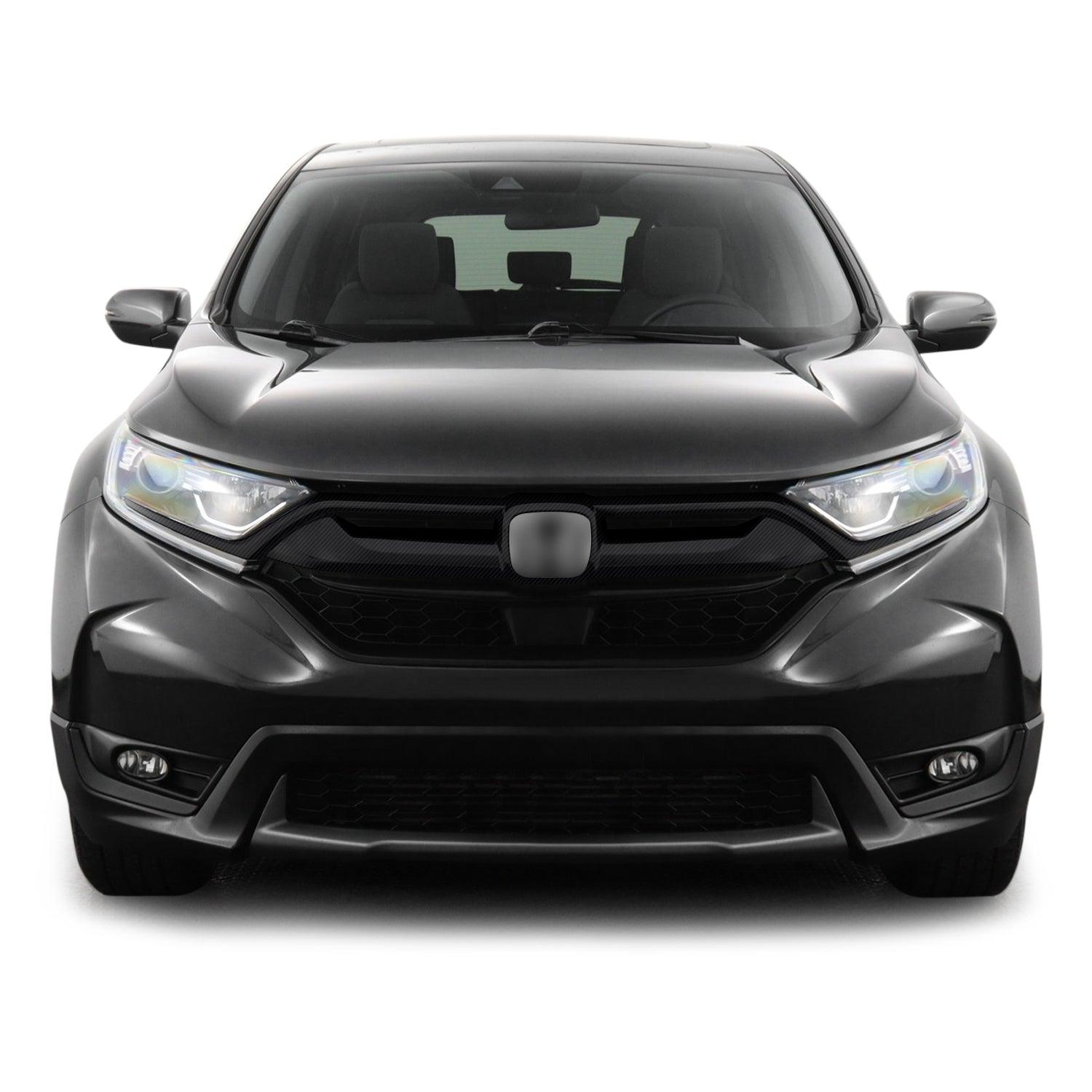 2017-2019 Honda CR-V | Front Grill Trim Chrome Delete PreCut Vinyl Wrap