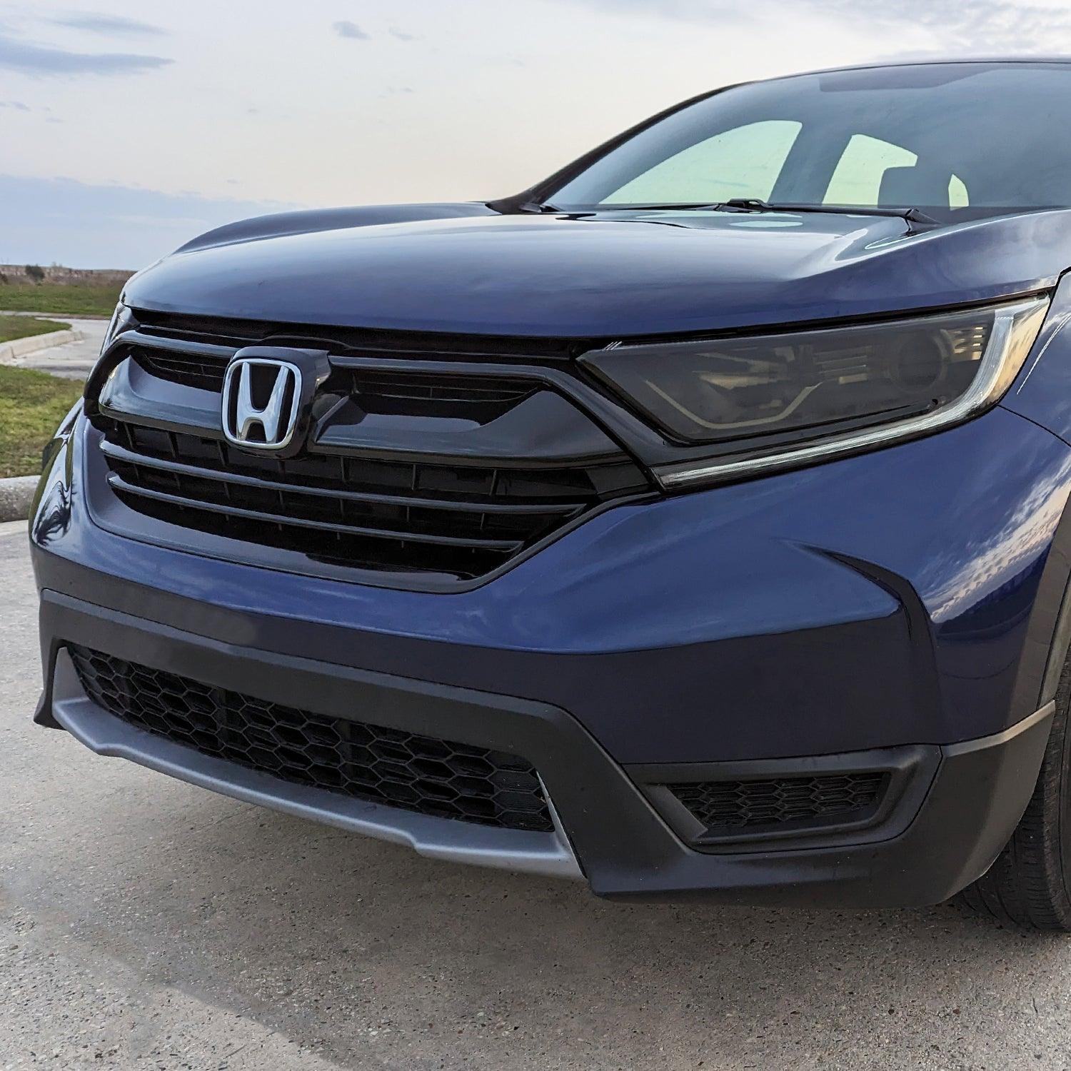 2017-2019 Honda CR-V | Front Grill Trim Chrome Delete PreCut Vinyl Wrap