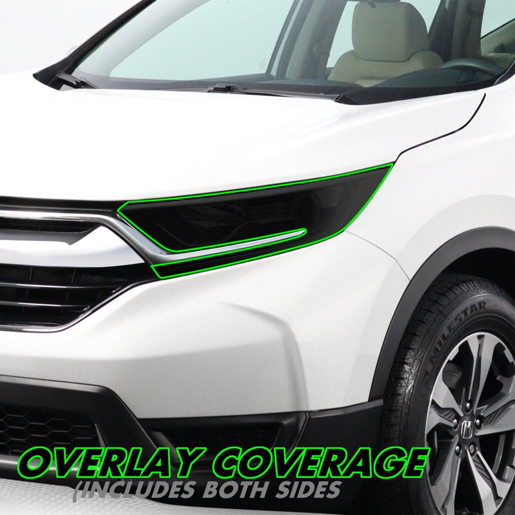 2017-2022 Honda CR-V | Headlight PreCut Tint Overlays