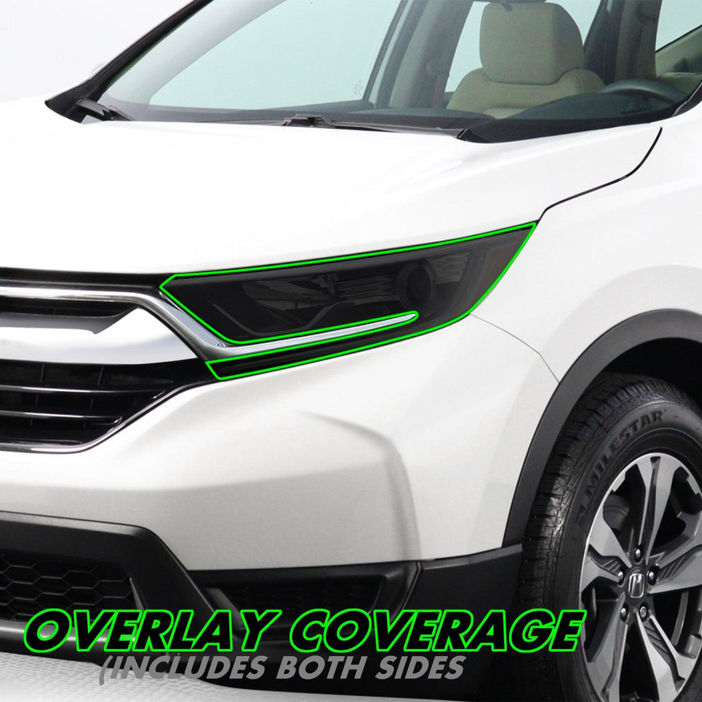 2017-2022 Honda CR-V | Headlight PreCut Tint Overlays