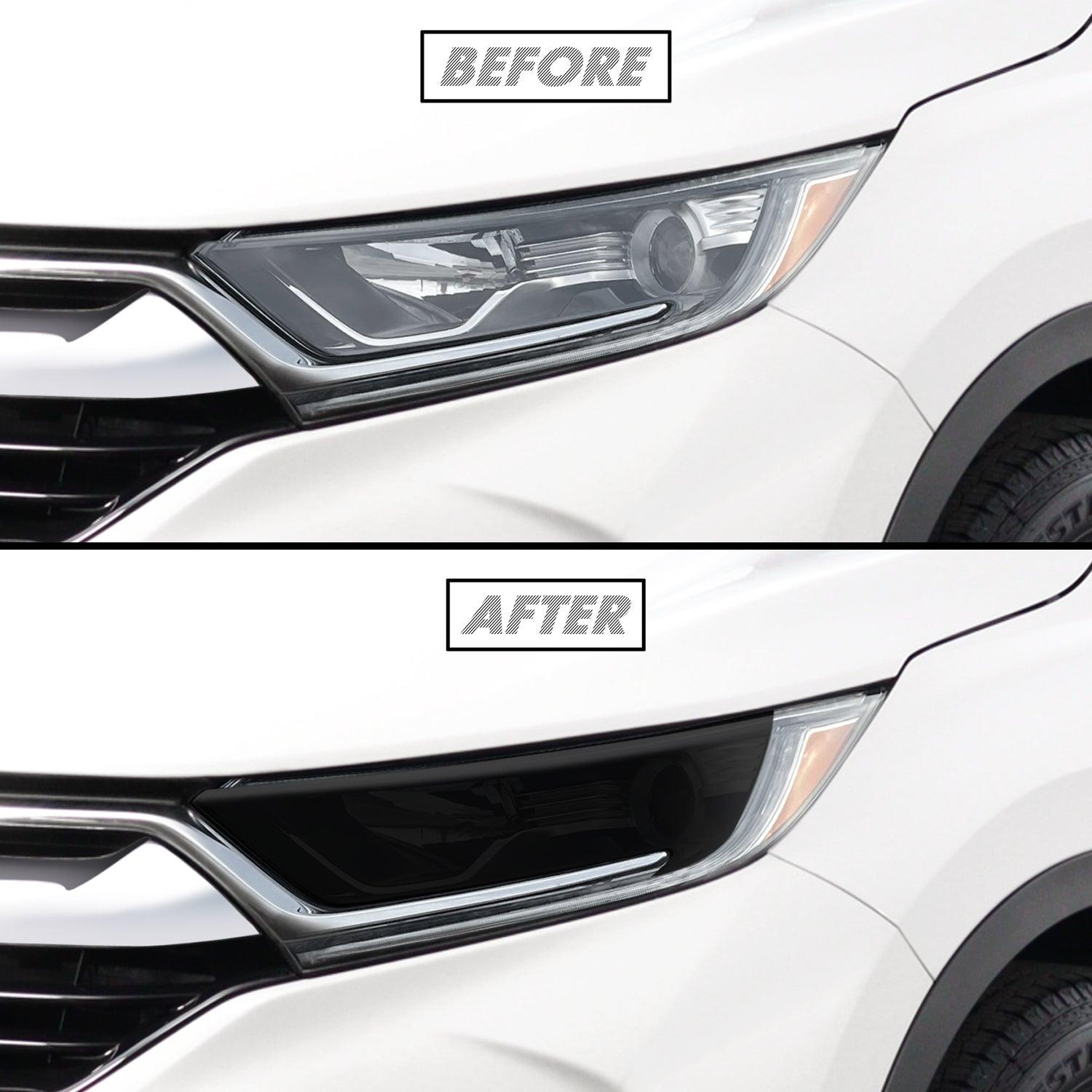 2017-2022 Honda CR-V | Headlight Cutout PreCut Tint Overlays