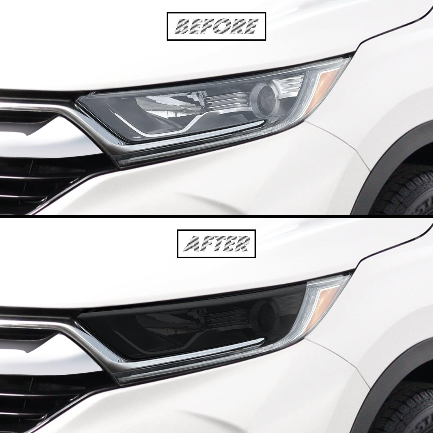 2017-2022 Honda CR-V | Headlight Cutout PreCut Tint Overlays