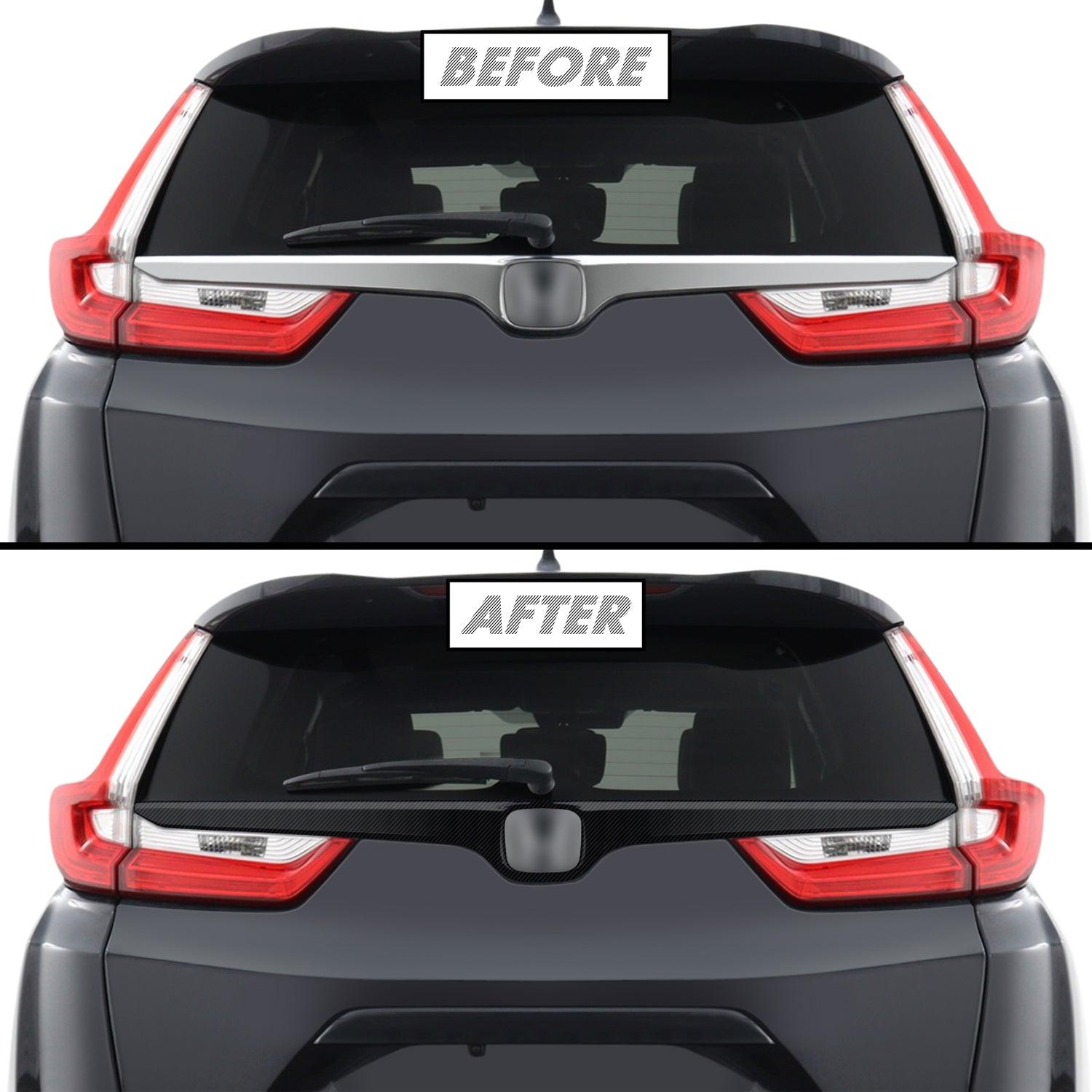2017-2022 Honda CR-V | Tailgate Trim Chrome Delete PreCut Vinyl Wrap